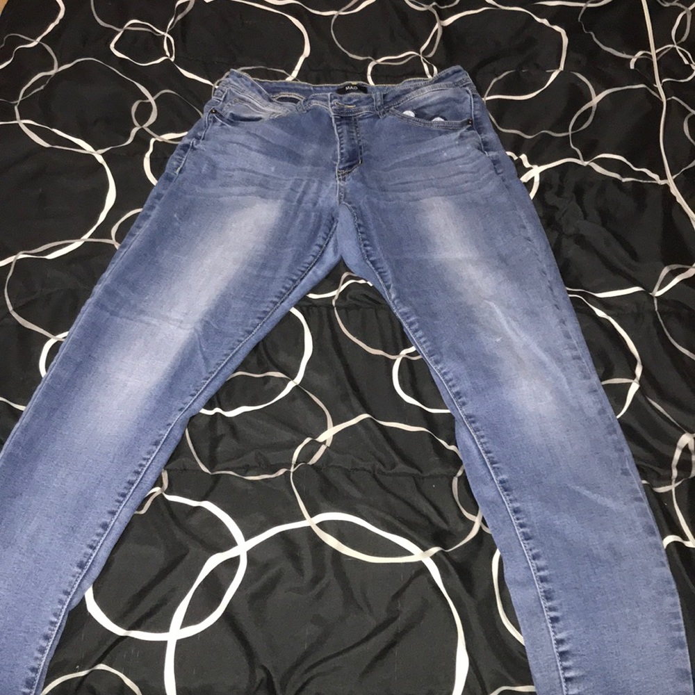 Medium skinny washed jeans